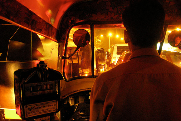 Auto Rickshaw Jam